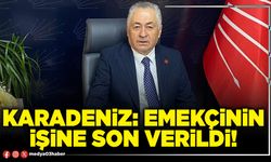 Karadeniz: Emekçinin işine son verildi!