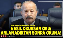 Nasıl okursan oku; anlamadıktan sonra okuma!