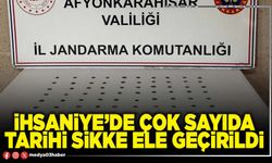 İhsaniye’de çok sayıda tarihi sikke ele geçirildi