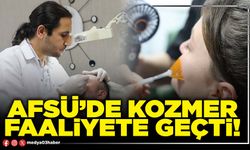 AFSÜ’de KOZMER faaliyete geçti!