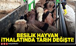 Besilik hayvan ithalatında tarih değişti!