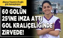 60 golün 25’ine imza attı gol kraliçeliğinde zirvede!