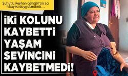 İki kolunu kaybetti yaşam sevincini kaybetmedi!