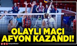 Olaylı maçı Afyon kazandı!