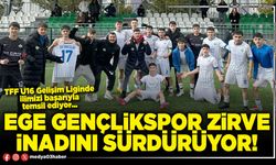 Ege Gençlikspor zirve inadını sürdürüyor!
