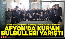 Afyon’da Kur’an Bülbülleri yarıştı