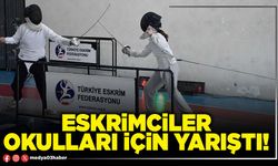 Eskrimciler Okulları için yarıştı!