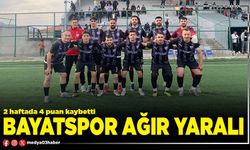 Bayatspor ağır yaralı