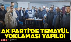 AK Parti’de temayül yoklaması yapıldı