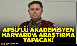 AFSÜ’lü akademisyen Harvard’a araştırma yapacak!