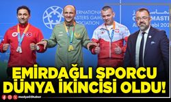 Emirdağlı sporcu Dünya ikincisi oldu!