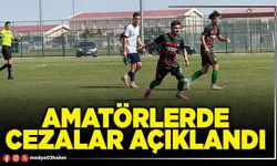 Amatörlerde cezalar açıklandı