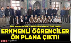 Erkmenli öğrenciler ön plana çıktı!