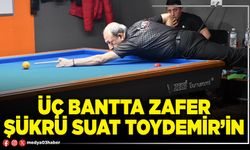 Üç bantta zafer Şükrü Suat Toydemir’in