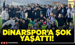 Dinarspor’a şok yaşattı!