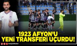 1923 Afyon’u yeni transferi uçurdu!