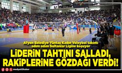 Liderin tahtını salladı, rakiplerine gözdağı verdi!