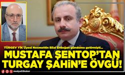 Mustafa Şentop’tan Turgay Şahin’e övgü!