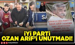 İYİ Parti Ozan Arif’i unutmadı!