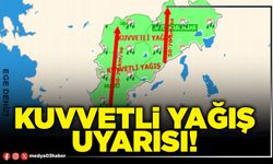 Kuvvetli yağış uyarısı!