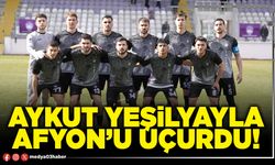 Aykut Yeşilyayla Afyon’u uçurdu!