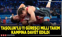 Taşoluk’lu 11 güreşçi milli takım kampına davet edildi