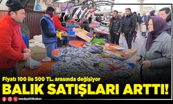 Balık satışları arttı!