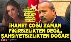 İhanet çoğu zaman fikirsizlikten değil, şahsiyetsizlikten doğar!