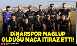 Dinarspor mağlup olduğu maça itiraz etti!