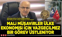 Mali Müşavirler ülke ekonomisi için vazgeçilmez bir görev üstleniyor