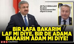 Bir lafa bakarım laf mı diye, bir de adama bakarım adam mı diye!