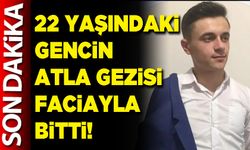 22 yaşındaki gencin atla gezisi faciayla bitti!