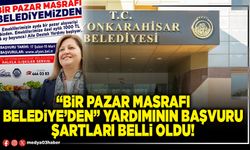 “Bir pazar masrafı Belediye’den” yardımının başvuru şartları belli oldu!