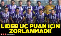 Lider üç puan için zorlanmadı!