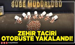 Zehir taciri otobüste yakalandı!