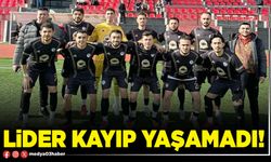 Lider kayıp yaşamadı!