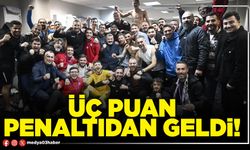 Üç puan penaltıdan geldi!