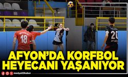 Afyon’da Korfbol heyecanı yaşanıyor
