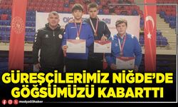Güreşçilerimiz Niğde’de göğsümüzü kabarttı