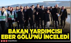 Bakan Yardımcısı Eber Gölü’nü inceledi