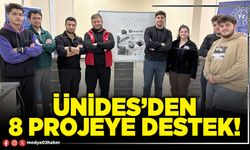 Ünides’den 8 projeye destek!