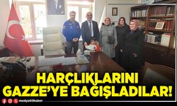 Harçlıklarını Gazze’ye bağışladılar!