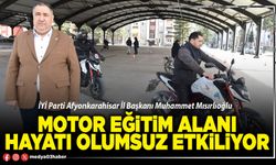 Motor eğitim alanı hayatı olumsuz etkiliyor