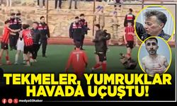 Tekmeler, yumruklar havada uçuştu!