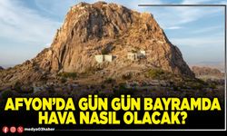 Afyon’da gün gün bayramda hava nasıl olacak?
