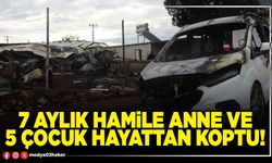 7 aylık hamile anne ve 5 çocuk hayattan koptu!