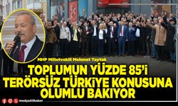 Toplumun Yüzde 85’i Terörsüz Türkiye konusuna olumlu bakıyor