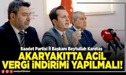 Akaryakıtta acil vergi indirimi yapılmalı!