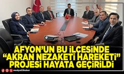 Afyon’un bu ilçesinde “Akran Nezaketi Hareketi” projesi hayata geçirildi