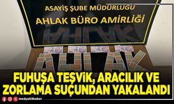 Fuhuşa teşvik, aracılık ve zorlama suçundan yakalandı